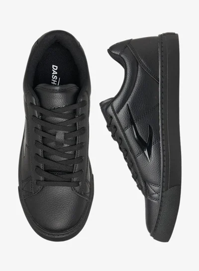 Dash Solid Lace-Up Sports Shoes