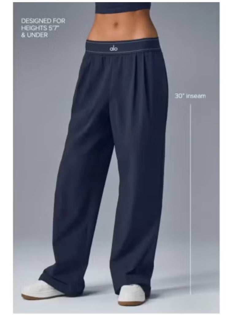 ألو اليوغا السراويل عالية الخصر واسعة الساق - Image 2