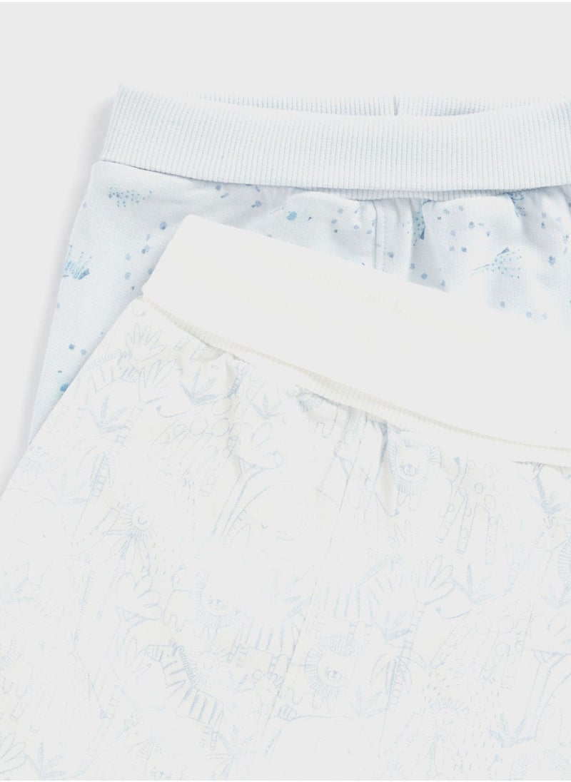 mothercare - My First Safari T-Shirts and Joggers - 4 Piece - Image 1