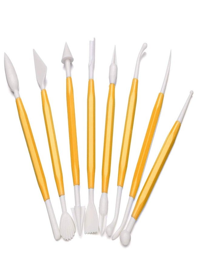 Chneeu 19 Pcs Silicone Fondant Letter Molds Fondant Cake Decorating Tools Set, 3D Letter Alphabet Number Molds, Cake Supplies Crafts Clay Sculpting Tools Soap Chocolate Sugar Modeling Tools Ball Stylus Dotti - Image 3