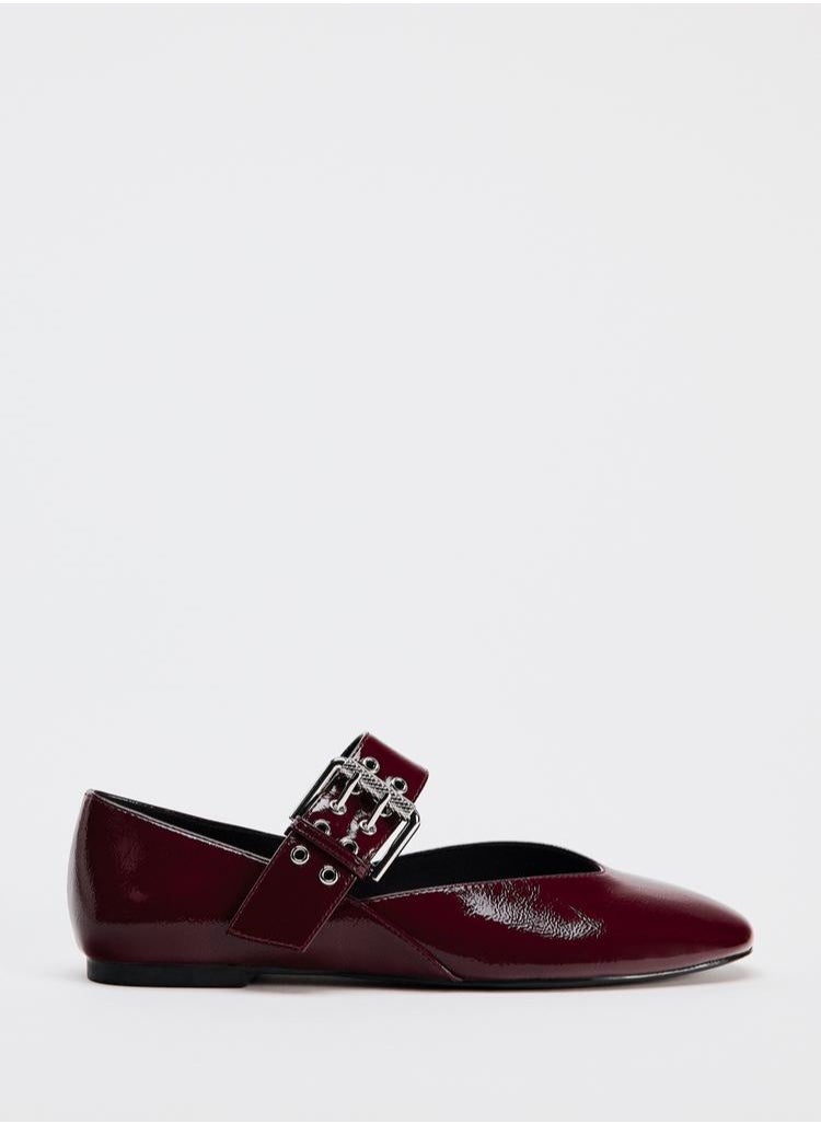 Zara Buckle ballerinas  - Image 1