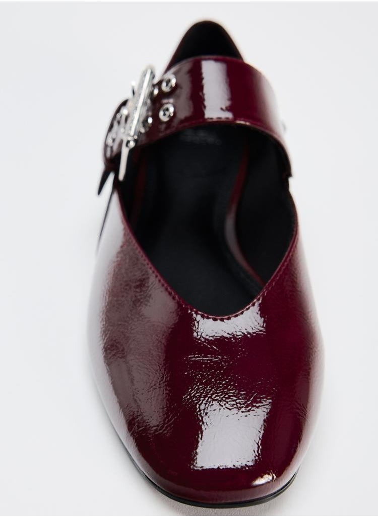 Zara Buckle ballerinas  - Image 2