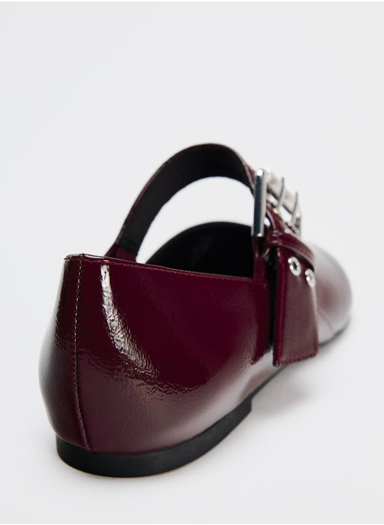 Zara Buckle ballerinas  - Image 3