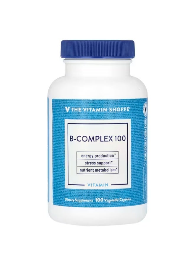 The Vitamin Shoppe, B-Complex 100, 100 Vegetable Capsules