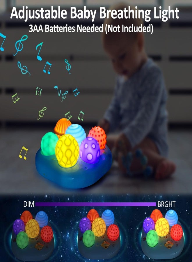 Tsomtto Baby Sensory Balls Toys 6-12 12-18 Months Toddlers 1-3, Infant Musical Light Up Learning 3-6 7 8 9 Months, Textured Soft Ball Sleep Tummy Time Motor Skills Montessori 1 2 3 Year Old Boy Girl Gift - Image 4