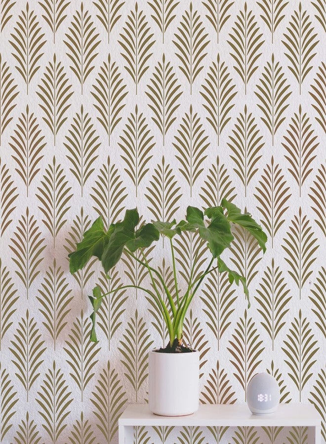 CELAENO Fern Wall Stencil for Painting, 12x 16 Inch Reusable Modern Stencil Template for Painting Repeated Patterns on Wall, Furniture - Image 5