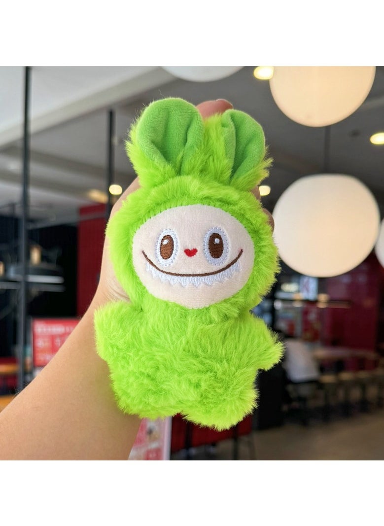 RTYY - Labubu Plush Toy Keychain Charm Gift Frown Labubu Keychain - Image 1