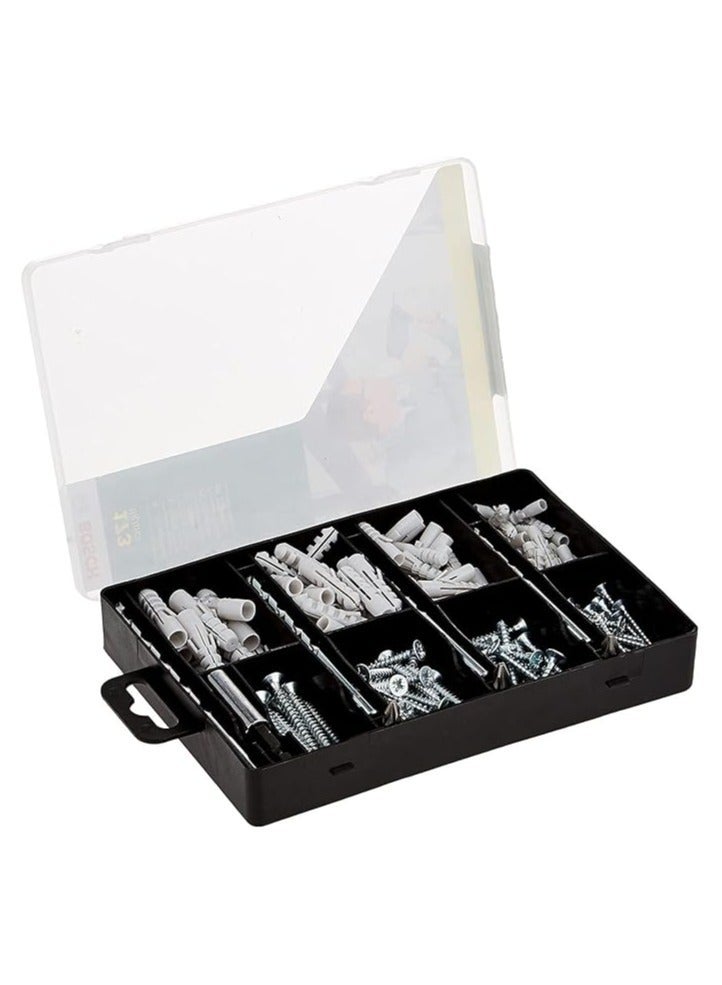 بوش مجموعة تثبيت متعددة المقاسات 173 قطعة من بوش – موديل 2607019511 - Image 3