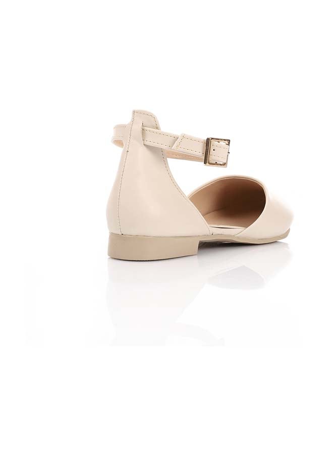 ICE CLUB D'Orsay Dream Flat Shoes – Beige - Image 3
