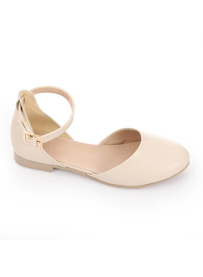 ICE CLUB D'Orsay Dream Flat Shoes – Beige - Image 1