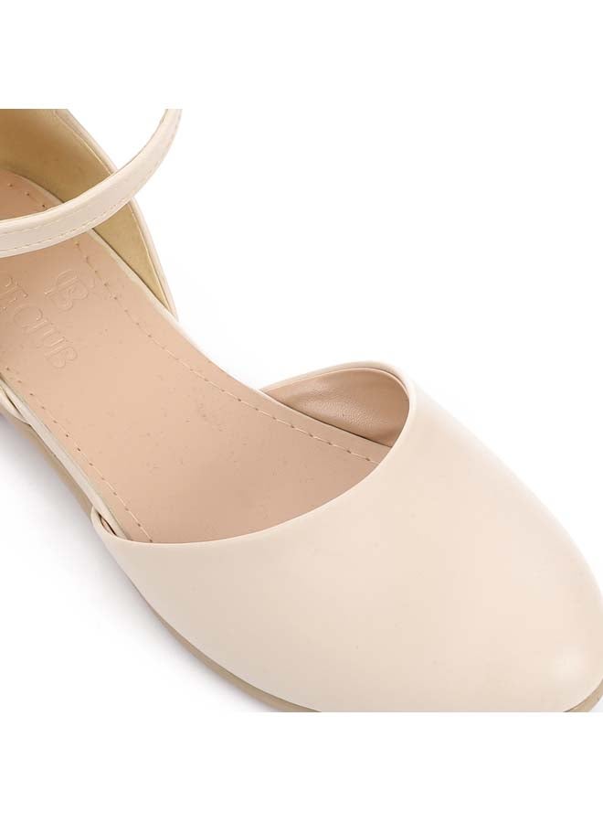 ICE CLUB D'Orsay Dream Flat Shoes – Beige - Image 5