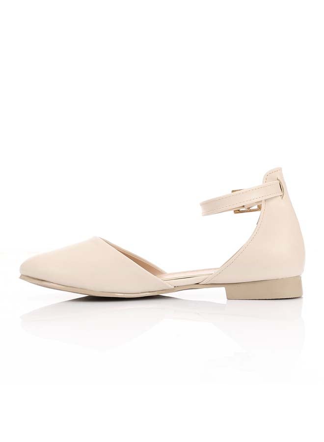 ICE CLUB D'Orsay Dream Flat Shoes – Beige - Image 4