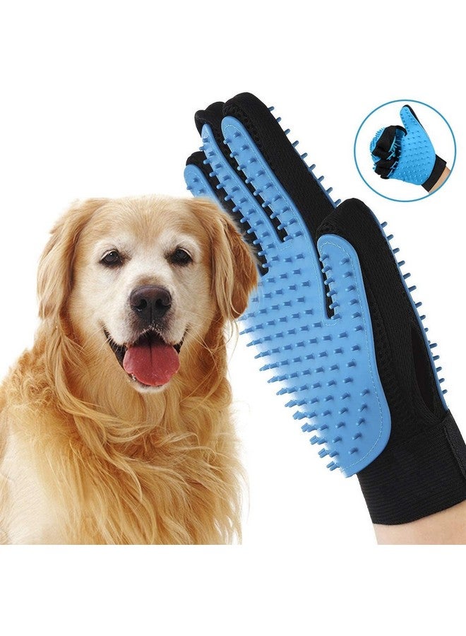 PET Dog Grooming Kit Nail Clippers With Filer Manual Toothbrush Kit Dog Plastic Slicker Brush With Press Key Pet Grooming Glove For Dog, Multicolor (Pack Of 7) - Image 5