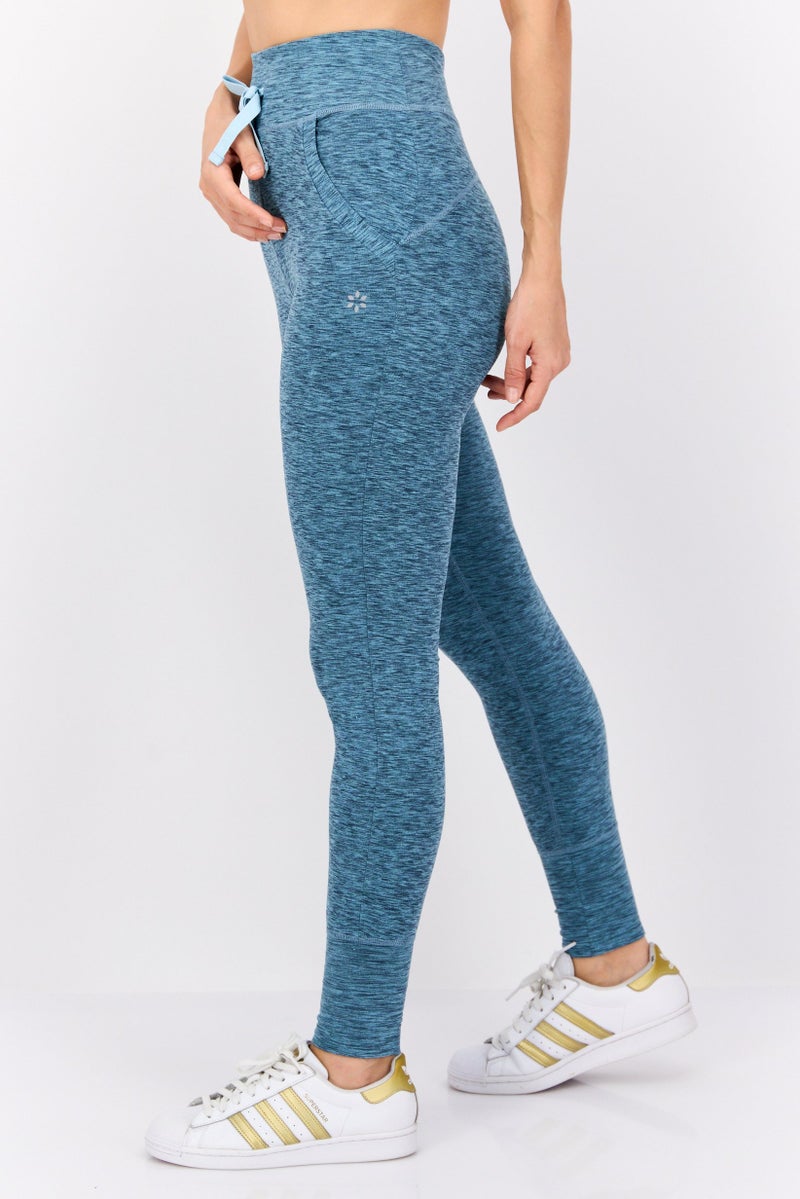 NINE WEST Women Sportswear Fit Training Leggings, Sage Green - Image 3