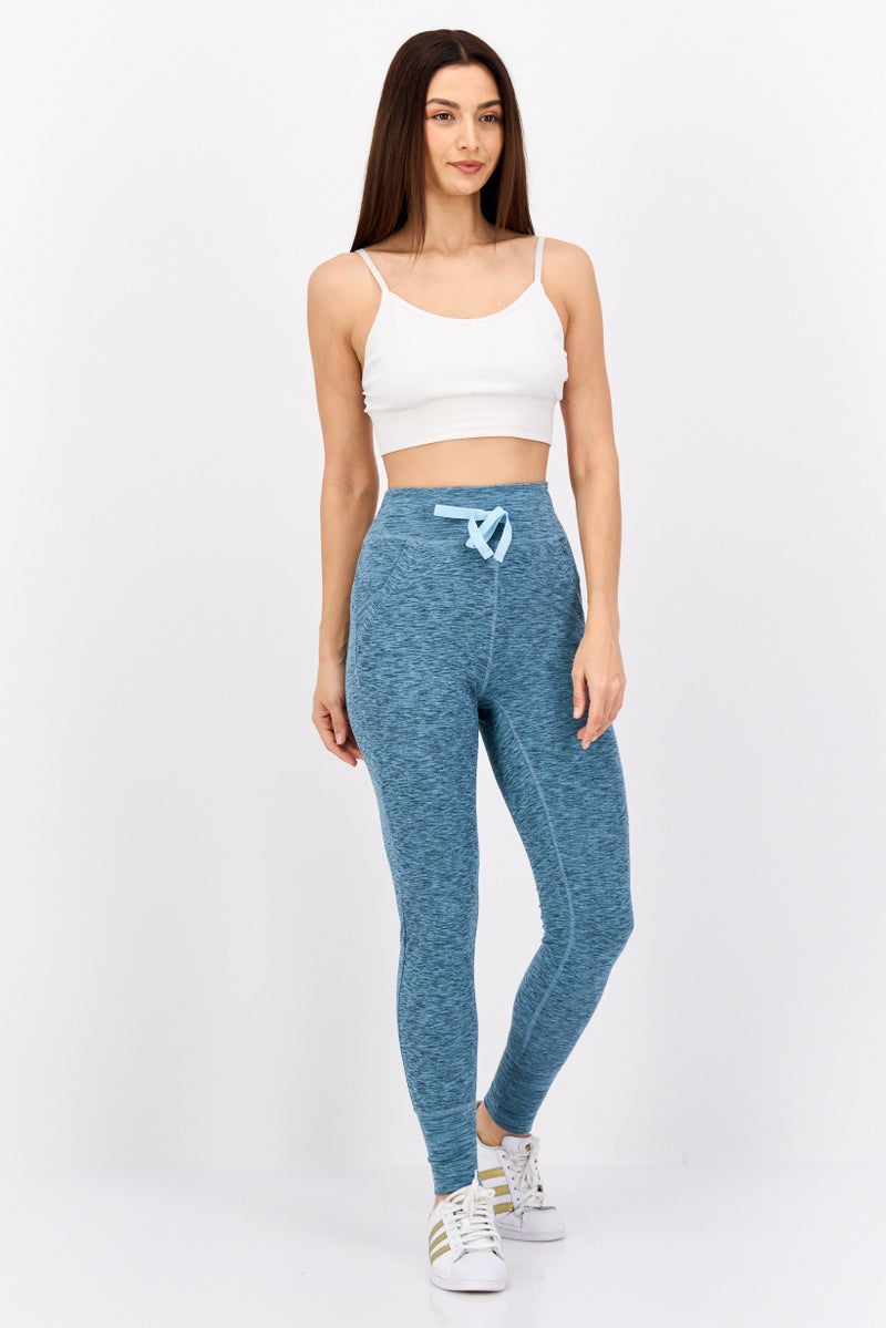 NINE WEST Women Sportswear Fit Training Leggings, Sage Green - Image 2