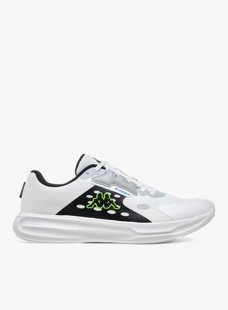 Kappa Men's Logo Print Sports Shoes with Lace-Up Closure