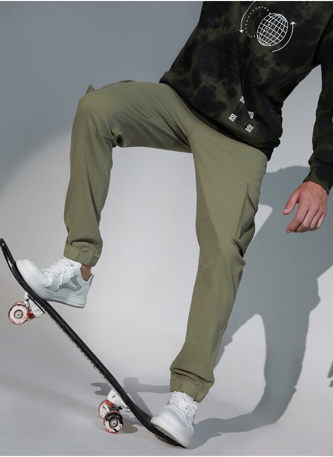 Hubberholme - Olive Pants For Men - Image 1