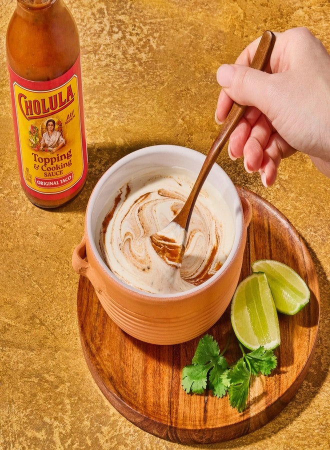 Cholula Topping & Cooking Sauce, Original Taco, Medium Heat, For Tacos, Quesadillas, Carnitas, Eggs, Dips and More, 12 fl oz - Image 5