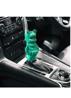 SYOSI Mini Gear Stick Hoodie  Universal Car Gear Stick Knob Cover Cute Frog Shark Gearstick Hoodie Funny Sweatshirt Hoodie for Car Shifter  Automotive Interior Accessories  Halloween Decor  - Image 2