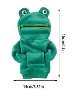 SYOSI Mini Gear Stick Hoodie  Universal Car Gear Stick Knob Cover Cute Frog Shark Gearstick Hoodie Funny Sweatshirt Hoodie for Car Shifter  Automotive Interior Accessories  Halloween Decor  - Image 5
