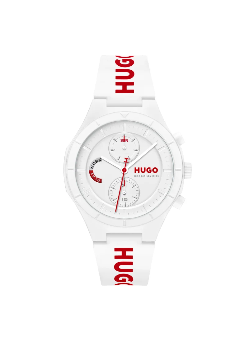 HUGO Lit Multi Pu Strap Analog Watch