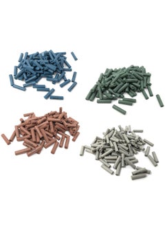 SWISSO SWISSO Rubber Polishing Cylinders Type Jewellery Making Abrasive Rotary Pins Fine to Coarse  - Image 1