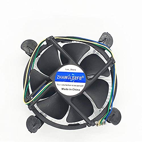 QUETTERLEE Replacement New CPU Cooling Fan with Heatsink for Intel LGA1150 LGA1151 LGA1155 LGA1156 Celeron/Pentium/i3/i5/i7 Processors Series Fan E97379-003 CNDP751K50 DTC-DAB16 DC12V 0.60A - Image 4