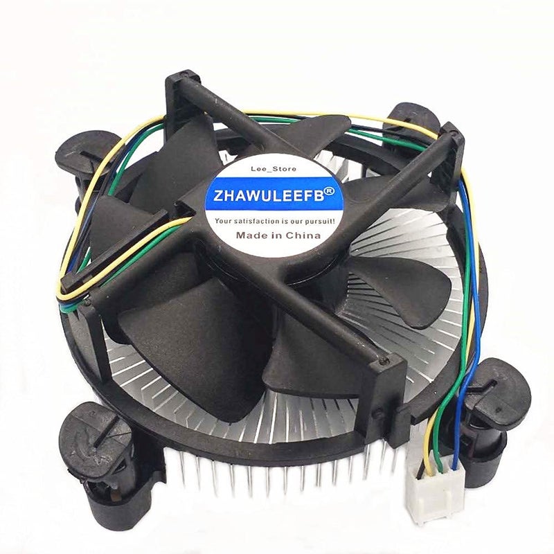 QUETTERLEE Replacement New CPU Cooling Fan with Heatsink for Intel LGA1150 LGA1151 LGA1155 LGA1156 Celeron/Pentium/i3/i5/i7 Processors Series Fan E97379-003 CNDP751K50 DTC-DAB16 DC12V 0.60A - Image 5