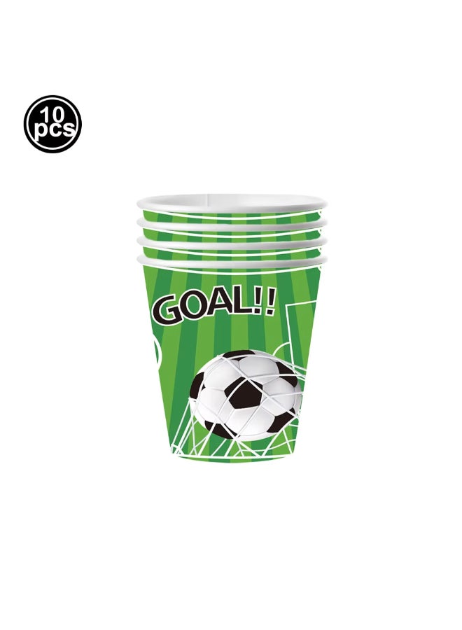 Fifa 2026 Football/ Soccer Party Paper Cups -10 Pcs - Image 3