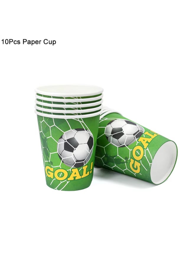 Fifa 2026 Football/ Soccer Party Paper Cups -10 Pcs - Image 2