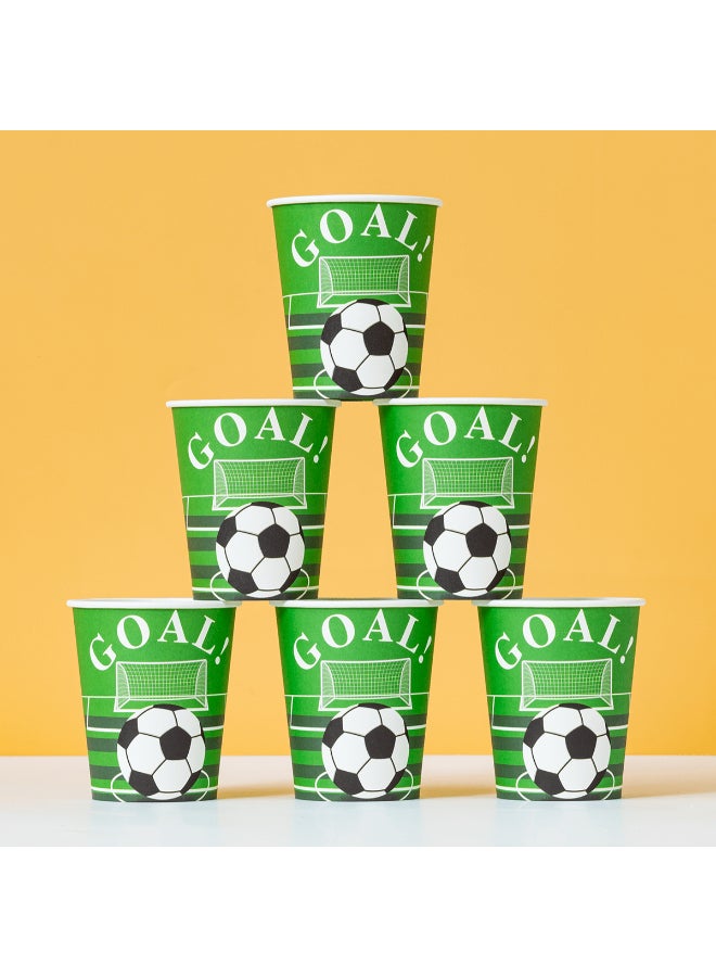 Fifa 2026 Football/ Soccer Party Paper Cups -10 Pcs - Image 4