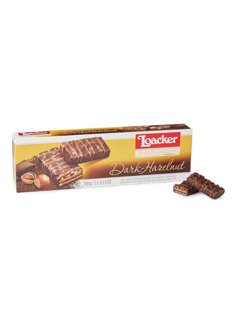 Loacker Biscuits Dark Hazelnut 100 gm