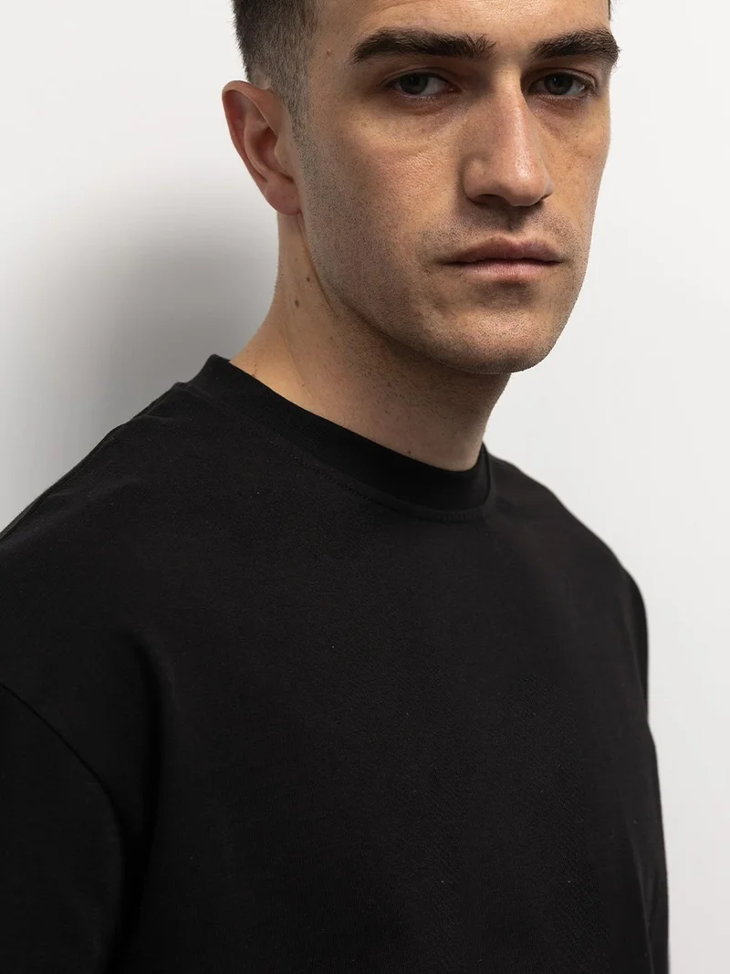 Giesto GIESTO Comfort Fit Long Sleeve Crew Neck T-Shirt