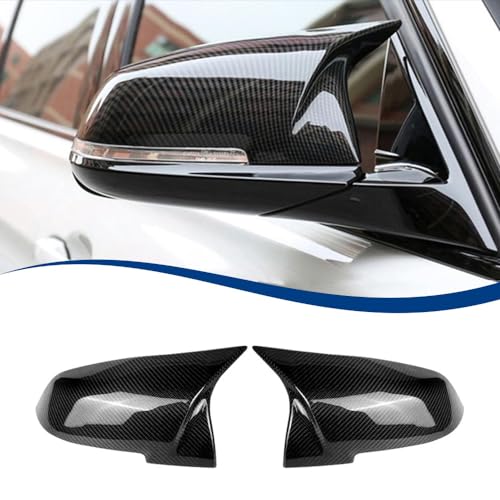 XPHAZZ Real Carbon Fiber Side Mirror Cover Compatible with 3-Series F30 F31 F34 / 4-Series F32 F33 F36 / 2-Series F22 F23 / 1 Series F20 X1 E84 M2 F87 (Real Carbon Fiber, F22 F30 F32 F36) - Image 1
