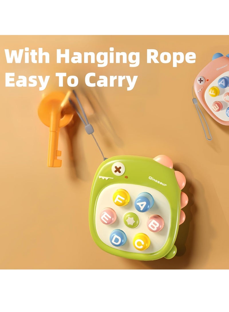 YelaJoy Handheld Pop Game Sensory Toys, Mini Dinosaur Whack A Mole Game Toy for 3 4 5 6 Girls Kids Boys Toddlers Adults, Gifts for Kids - Image 4