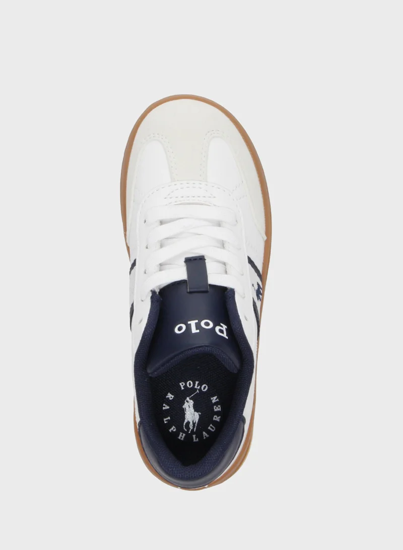 POLO RALPH LAUREN Youth Heritage Court Iii T-Toe Low Top Sneakers