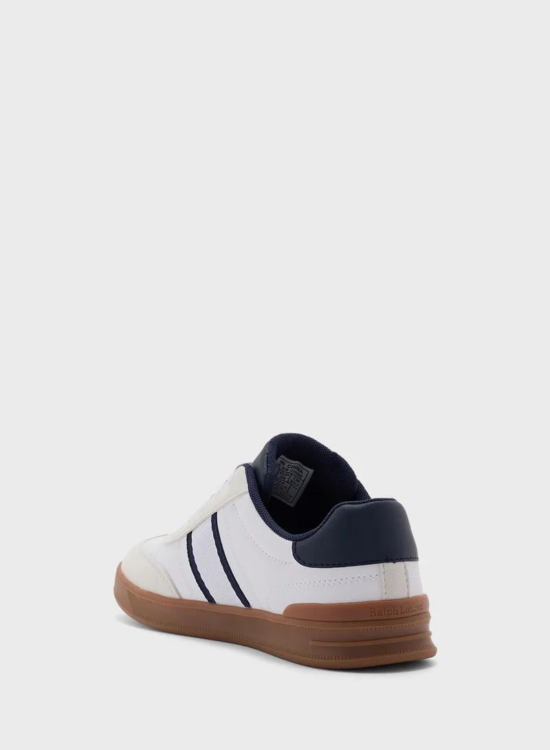 POLO RALPH LAUREN Youth Heritage Court Iii T-Toe Low Top Sneakers