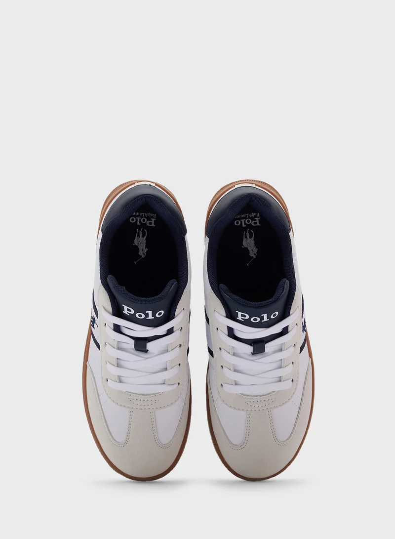 POLO RALPH LAUREN Youth Heritage Court Iii T-Toe Low Top Sneakers