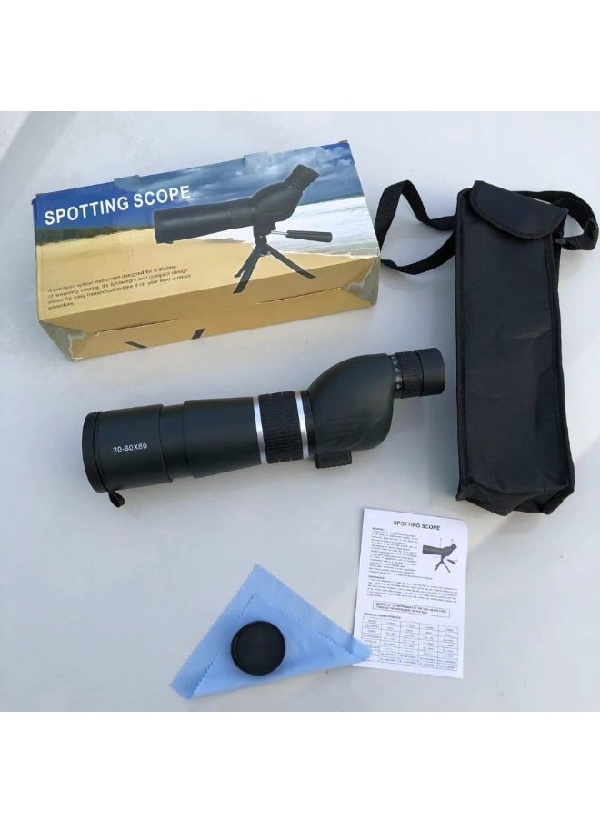 Telescope HD Spotting Scope Monocular Telescope Waterproof Telescope Zoom Monocular Telescope for Birding Unisex