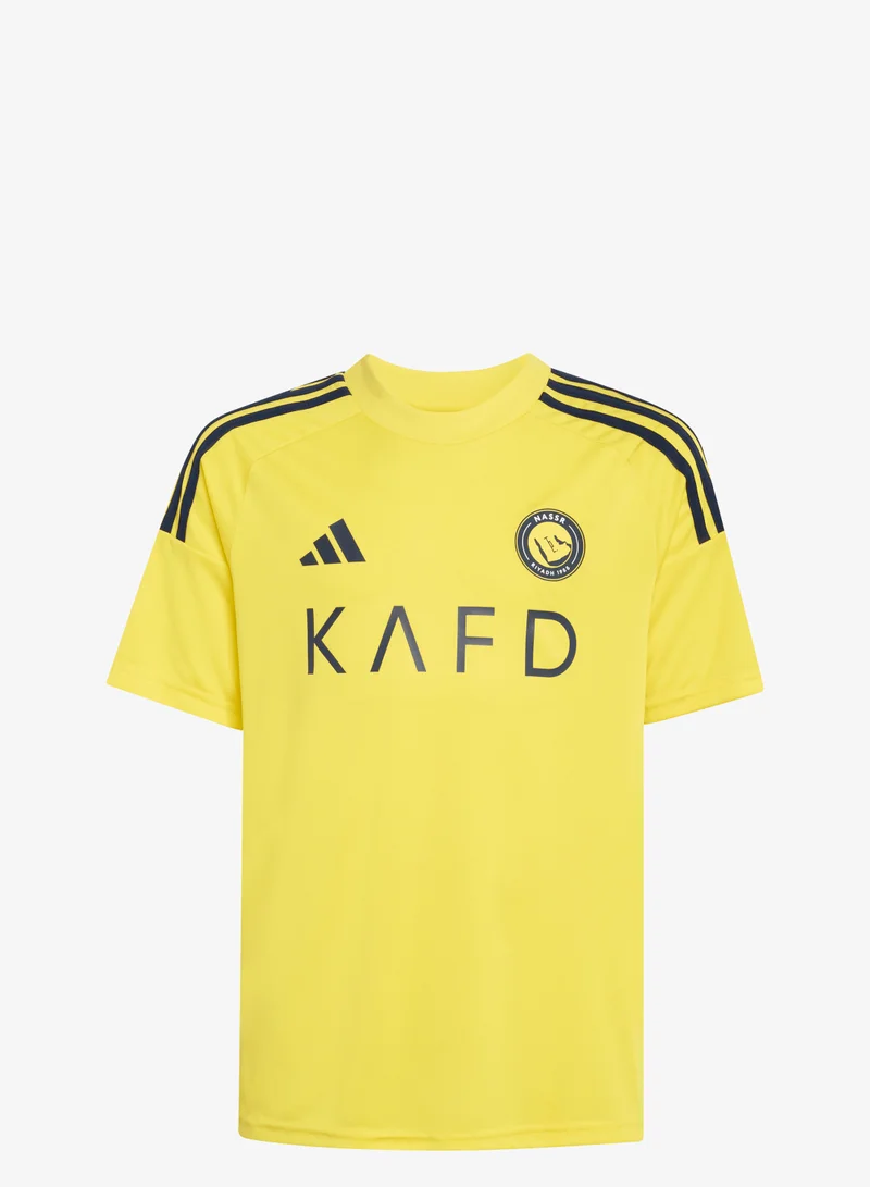 اديداس قميص نادي النصر الأساسي لموسم 2026/2025 للمشجعين الأطفال