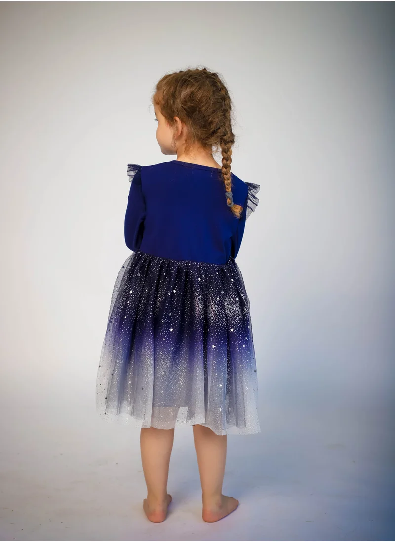 D'Daniela Unicorn Dark Blue with Stars