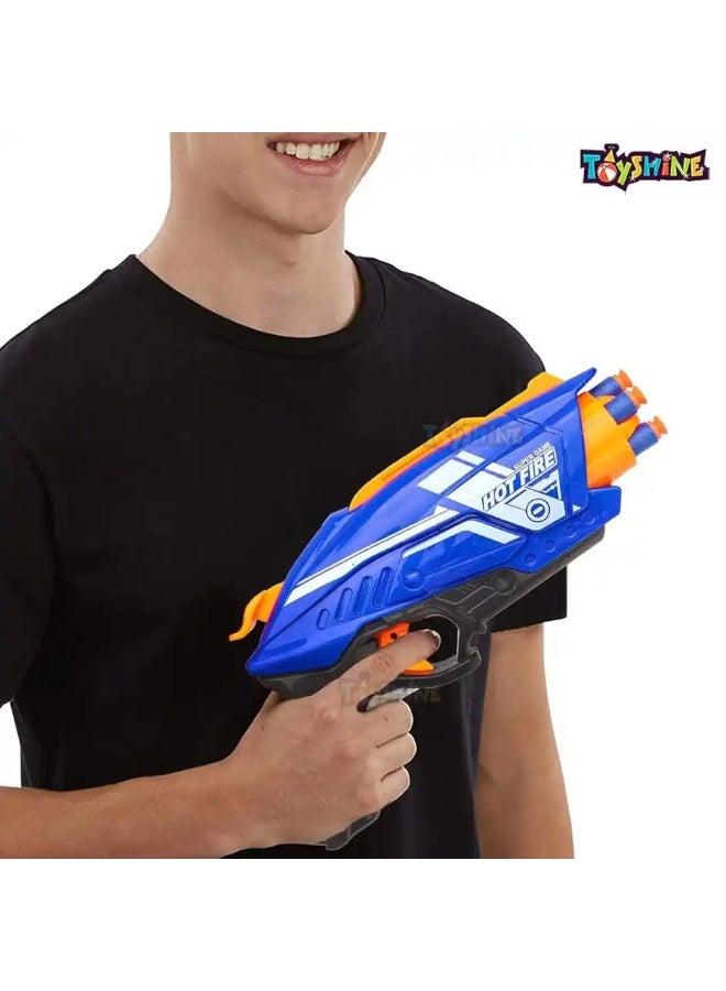 Toyshine Gizmo Foam Blaster Gun Toy With 20 Bullets (Multi Color) - Image 2