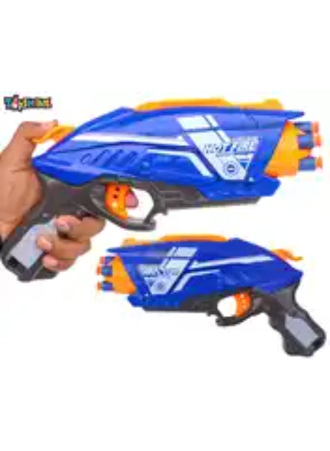 Toyshine Gizmo Foam Blaster Gun Toy With 20 Bullets (Multi Color) - Image 1