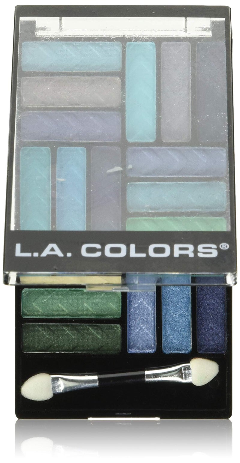 L.A. COLORS 18 Color Eyeshadow Palette, Shady Lady, 0.70 Oz,Powder - Image 1