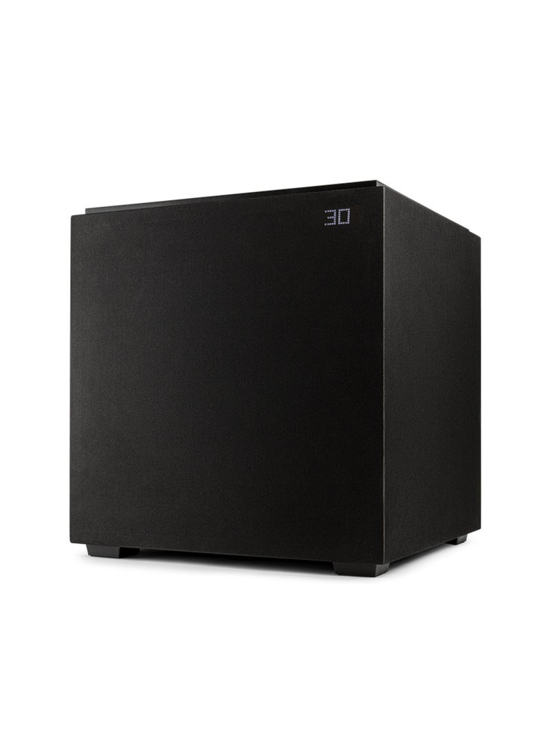 DEFINITIVE TECHNOLOGY - Descend DN12 12" Subwoofer (2021 Model) - Digitally Optimized for Movies and Music, New 3XR Architecture, 1500W Peak Class H Amplifier & (2) Pressure-Coupled 12" Bass Radiators - Image 1