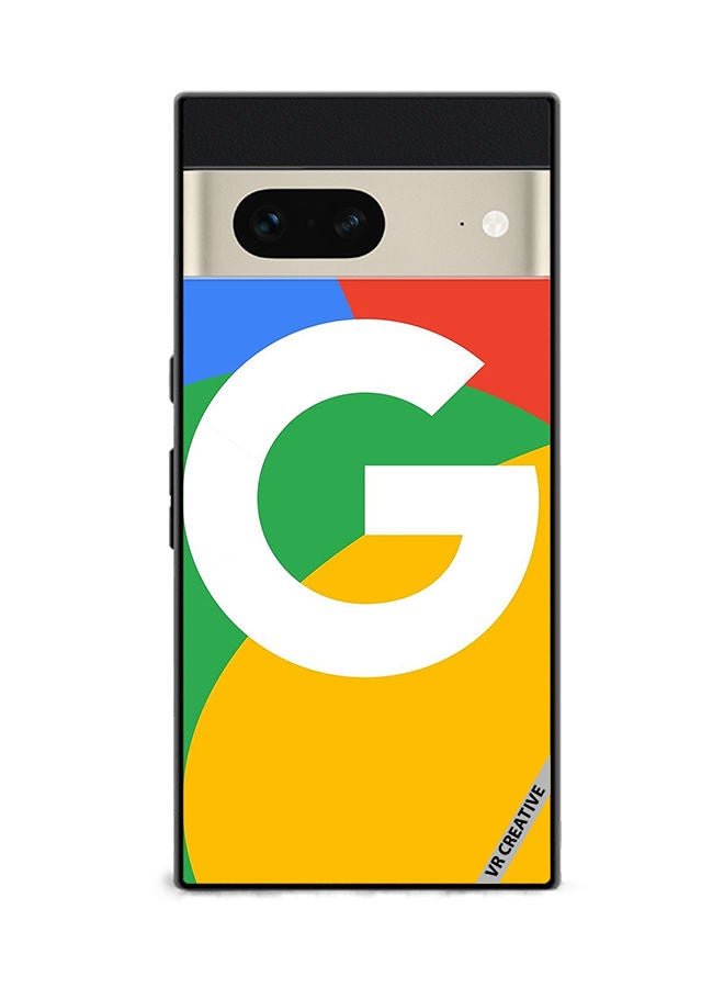 VR CREATIVE Protective Case Cover For Google Pixel 7 Google Logo Design Multicolour - Image 1