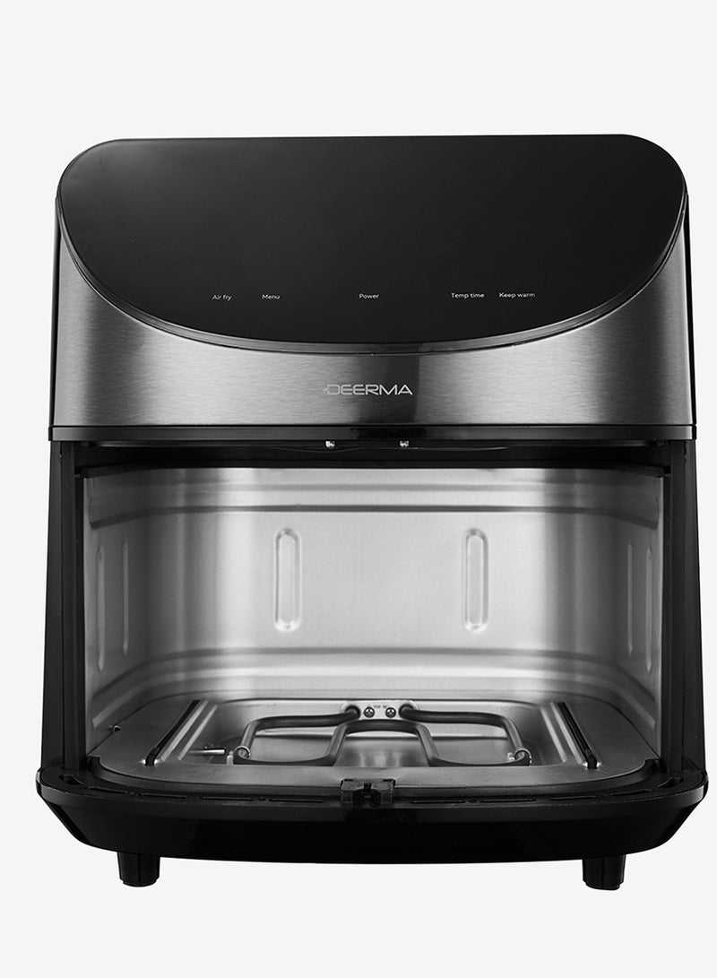 Deerma Multi-Oven Digital Air Fryer 8L, Versatile 8 Preset Modes for Baking, Roasting, Grilling, and Frying with Ergonomic Touch Screen LED Display 8 L 1700 W KZ150W Black - Image 3