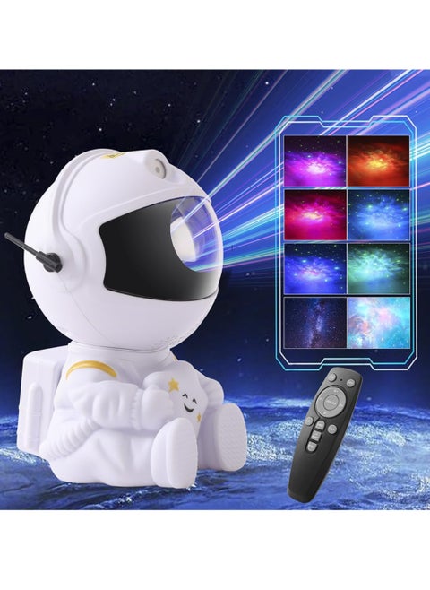 Remote Control and 360 Adjustable Design Universe Nebula Astronaut Galaxy Projector,for Baby Children Adults Youth Bedroom, Living Room and Game Room