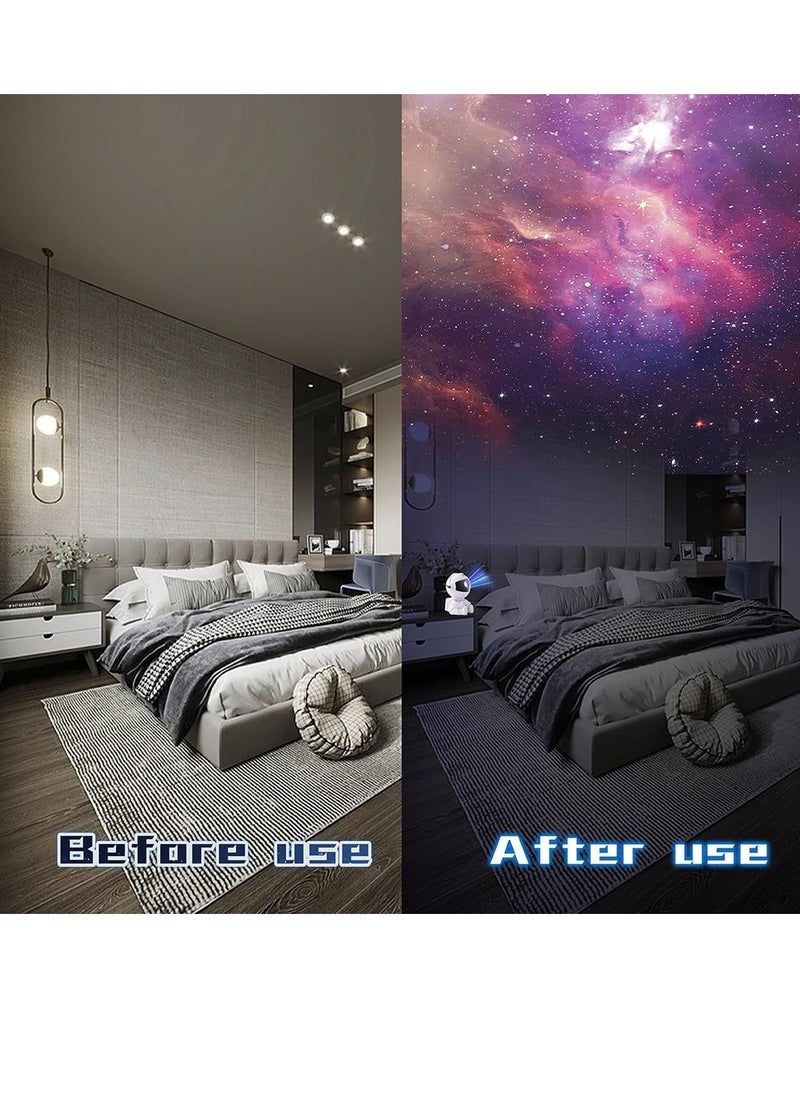 Remote Control and 360 Adjustable Design Universe Nebula Astronaut Galaxy Projector,for Baby Children Adults Youth Bedroom, Living Room and Game Room