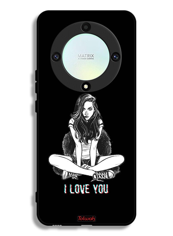 Tolwak Honor X9a Protective Case Cover I Love You Art - Image 1